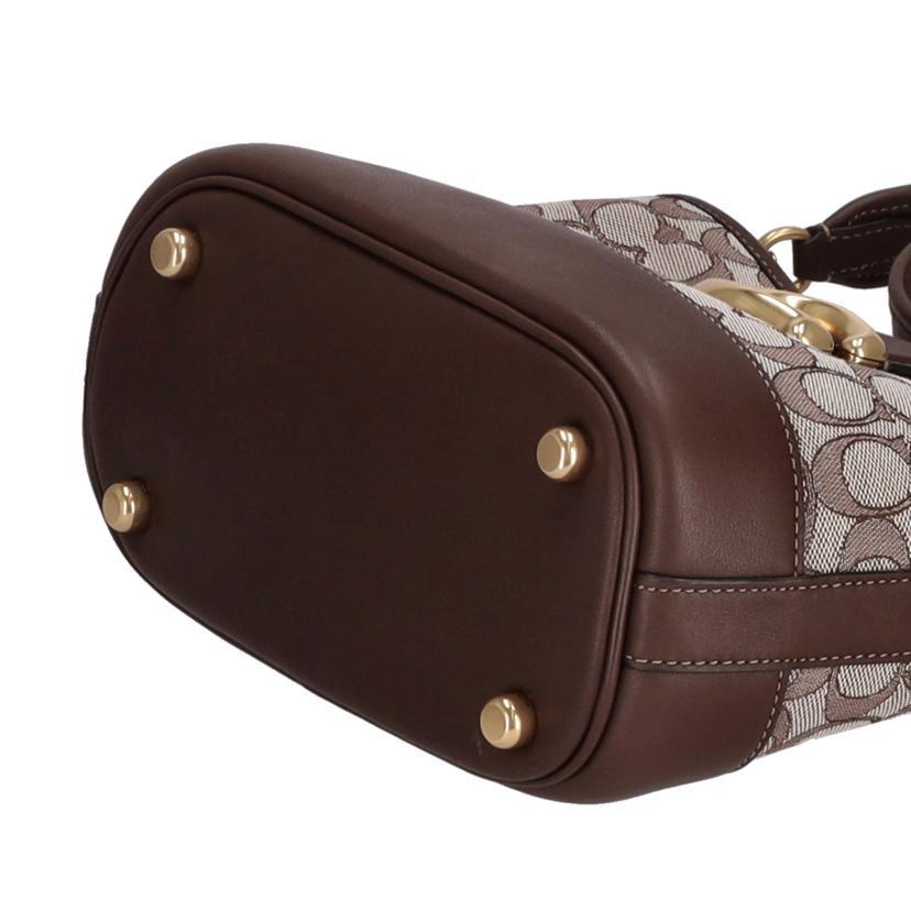 COACH コーチ/シグネチャー ショルダーバッグ/CA113/B22**/Aランク/84