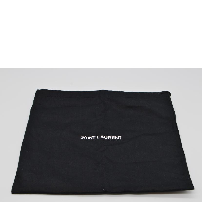 SAINT LAURENT  サンローラン/ルルボーリングミニチェーンレザーショルダー/ノワール/457588/111*/ブランドバック/SAランク/89【中古】 br>SAINT LAURENT サンローラン/ルルボーリングミニチェーンレザー