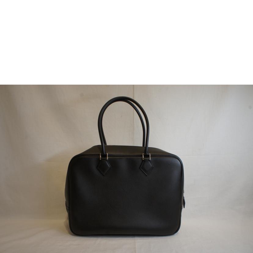 br>HERMES エルメス/プリュム32/スイフト/ノワール/SV金具/PK 