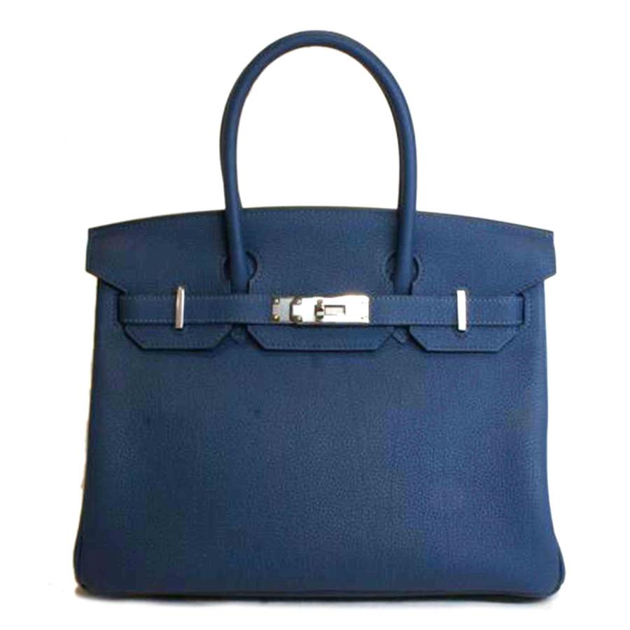 br>HERMES エルメス/バーキン30/トゴ/ブルーエレクトリック/パラジウム 