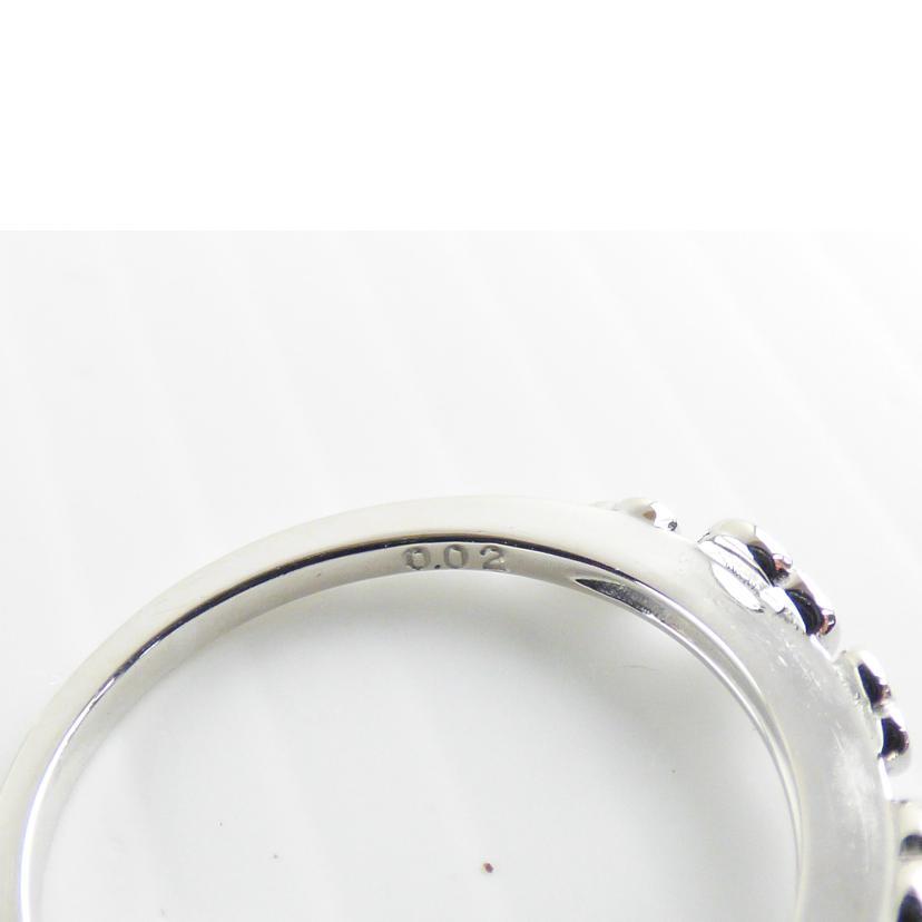 STAR JEWELRY スタージュエリー/K18ダイヤリング0.02ct/11号/AB