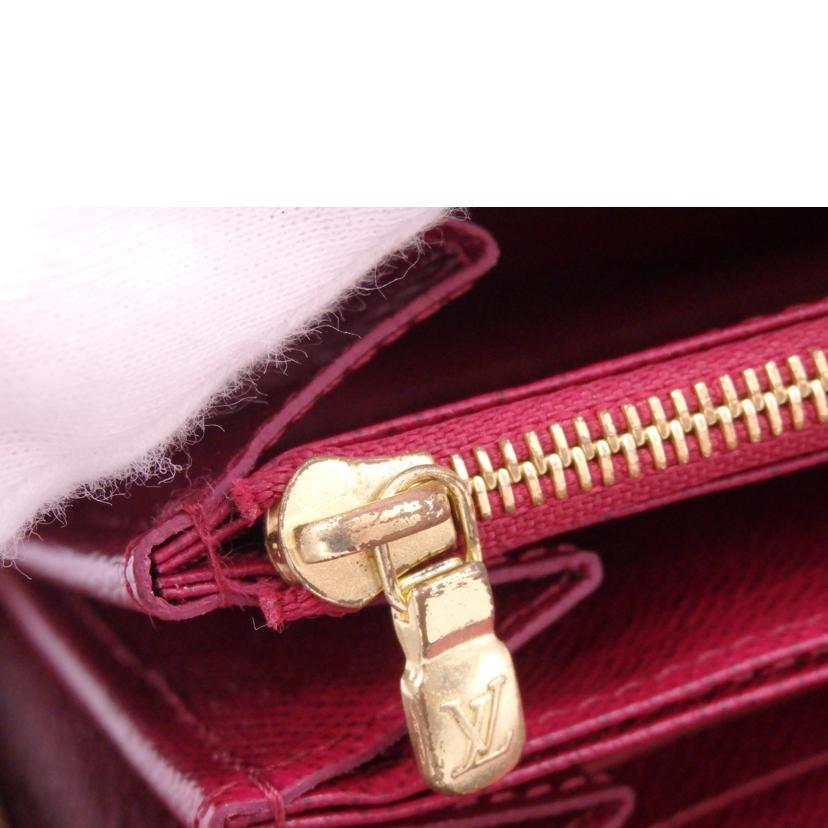 LOUIS VUITTON ルイヴィトン/ジッピーウォレット/モノグラム/フューシャ/M41895/ルイ・ヴィトン/Aランク/76【中古】 ジッピー・ウォレット 中古 ルイ ヴィトン 長財布 LOUIS VUITTON