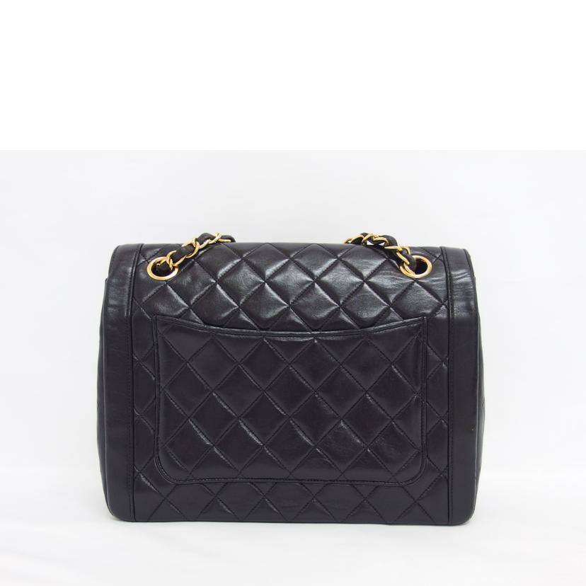 CHANEL シャネル/マトラッセ/ラムスキン/コンビ金具/Wチェーンショルダーバッグ/ブラック/268****/シャネル/ABランク/04【中古】 br>CHANEL シャネル/マトラッセ/ラムスキン/コンビ金具/Wチェーン