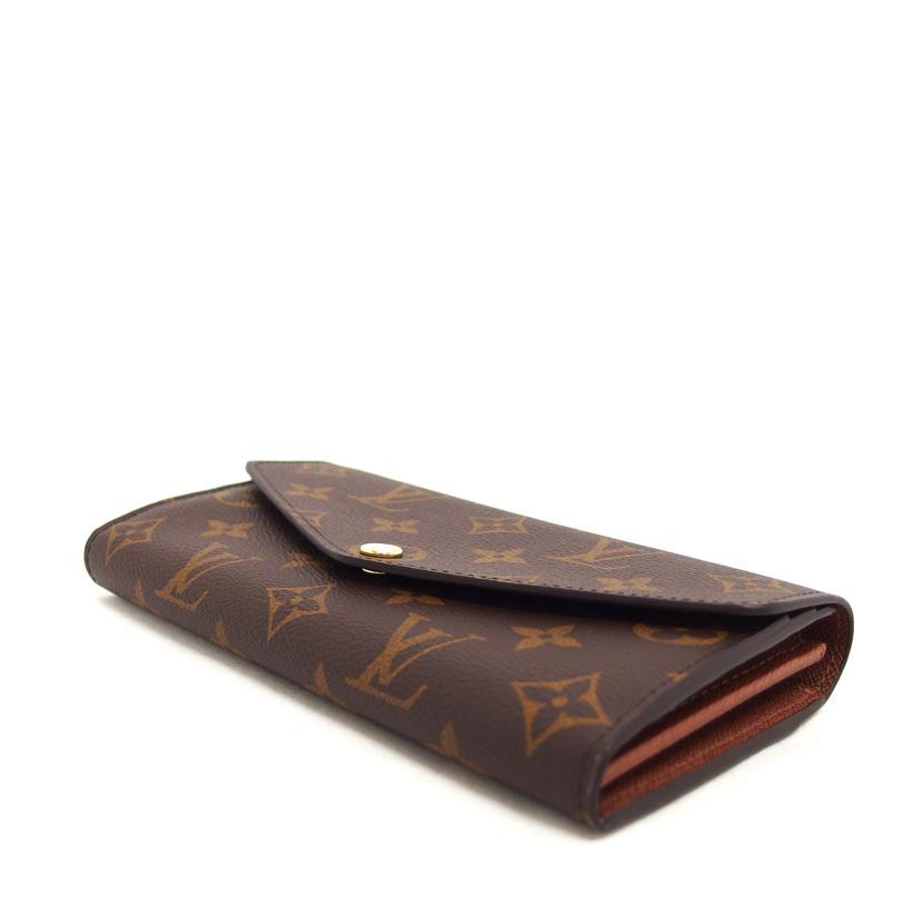 LOUIS VUITTON ルイヴィトン二ツ折リ長財布/ポルトフォイユ・サラ/モノグラム/M60531/ICチ***/ルイ・ヴィトン/Aランク/04【中古】 br>LOUIS VUITTON ルイヴィトン二ツ折リ長財布/ポルトフォイユ・サラ