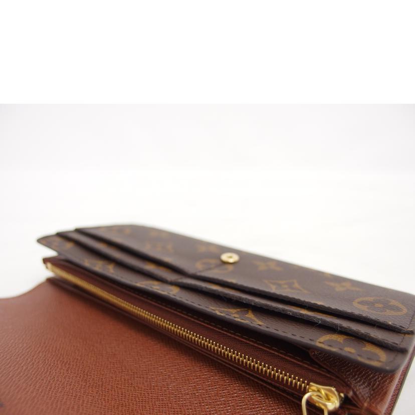 LOUIS VUITTON ルイヴィトン二ツ折リ長財布/ポルトフォイユ・サラ/モノグラム/M60531/ICチ***/ルイ・ヴィトン/Aランク/04【中古】 br>LOUIS VUITTON ルイヴィトン二ツ折リ長財布/ポルトフォイユ・サラ