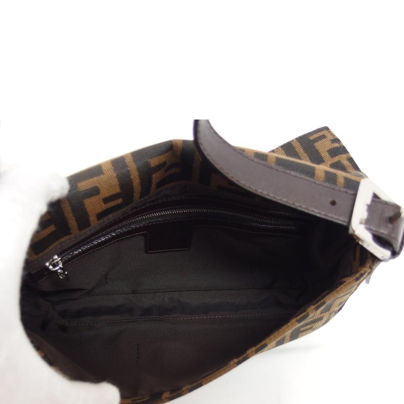 FENDI フェンディ ワンショルダーバッグ/ズッカ マンマバケット/ブラウン/222826424/008/ブランドバック/Aランク/04【中古】 フェンディ FENDI ズッカ マンマ ワンショルダーバッグ ブラウン