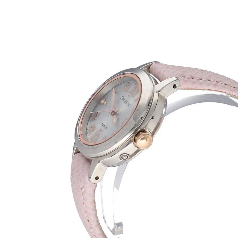 CASIO カシオ/SHEEN/レディース/電波ソーラー/SHW-5000LTD-7AJR/024*****/レディース時計/ABランク/03【中古】 CASIO カシオ/SHEEN/レディース/電波ソーラー/SHW-5000LTD-7AJR/024