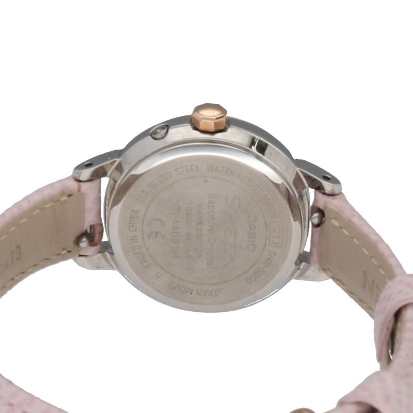 CASIO カシオ/SHEEN/レディース/電波ソーラー/SHW-5000LTD-7AJR/024*****/レディース時計/ABランク/03【中古】 CASIO カシオ/SHEEN/レディース/電波ソーラー/SHW-5000LTD-7AJR/024