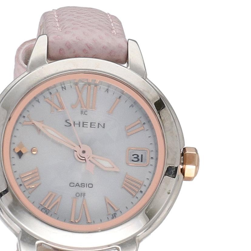 CASIO カシオ/SHEEN/レディース/電波ソーラー/SHW-5000LTD-7AJR/024*****/レディース時計/ABランク/03【中古】 CASIO カシオ/SHEEN/レディース/電波ソーラー/SHW-5000LTD-7AJR/024