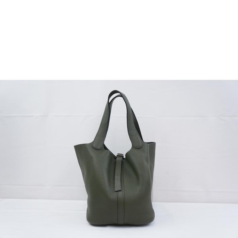 HERMESエルメス/ピコタンMM/トリヨンクレマンス/□I/Aランク/67【中古  