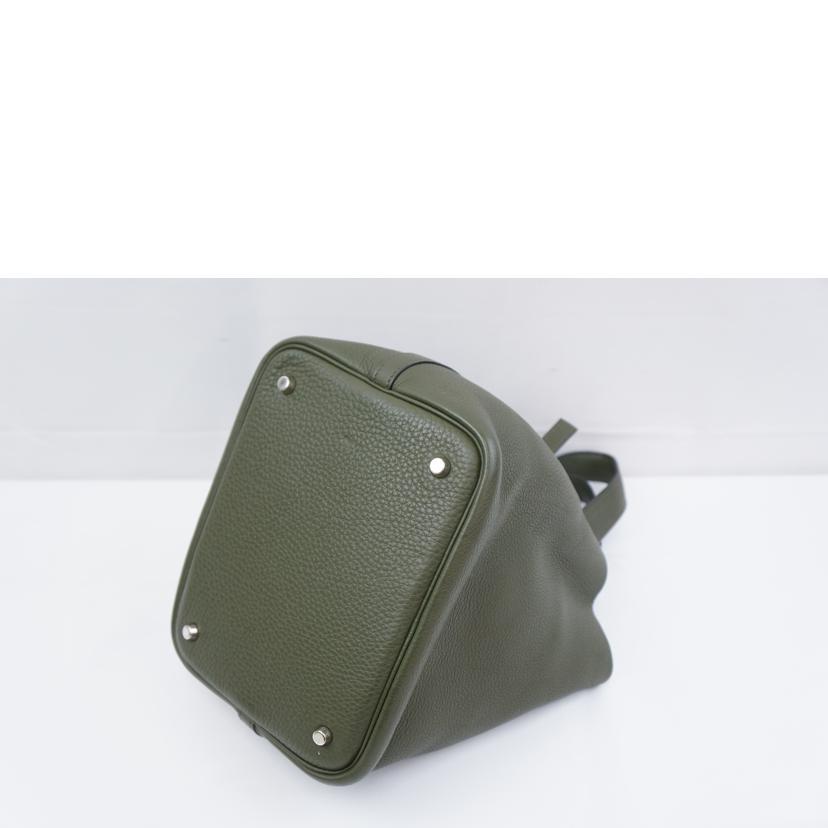 HERMESエルメス/ピコタンMM/トリヨンクレマンス/□I/Aランク/67【中古  