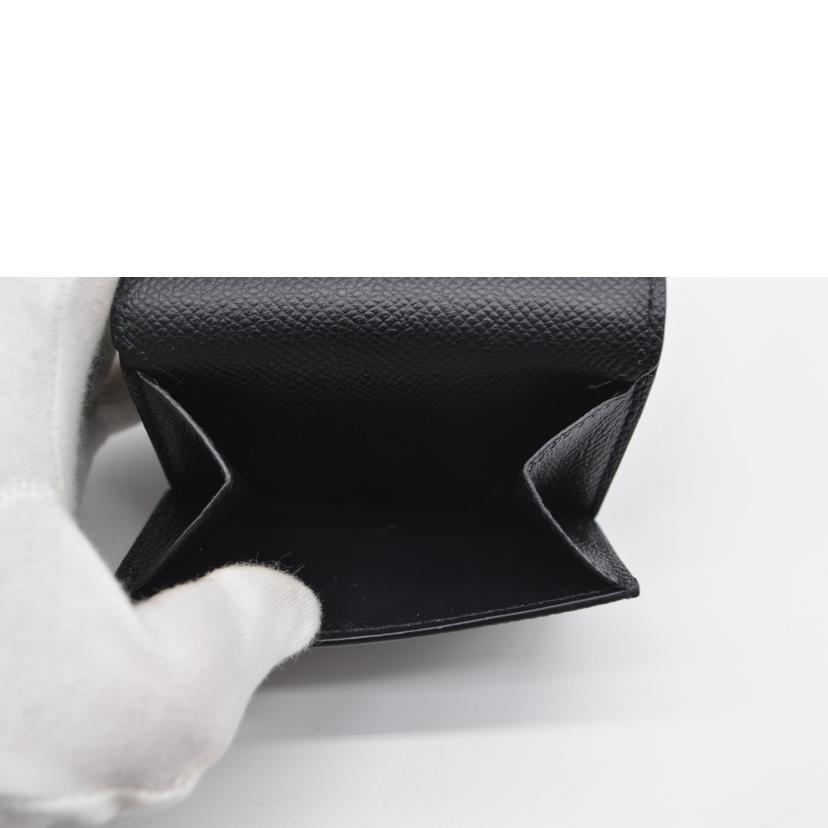 br>BALENCIAGA バレンシアガ/BBミニコンパクトレザーウォレット 
