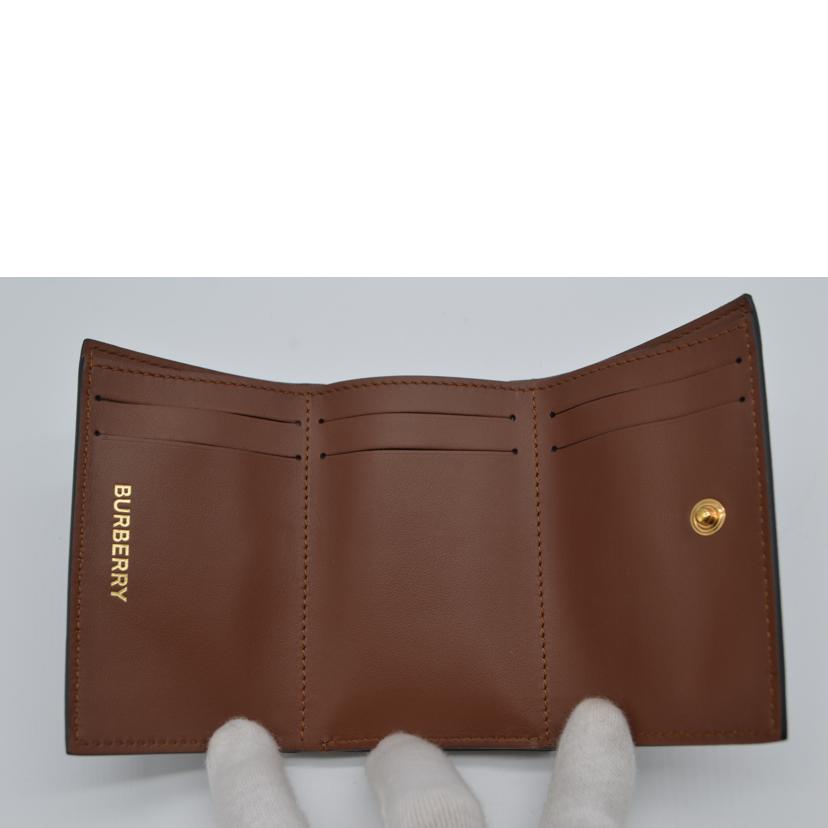 br>BURBERRY バーバリー/TBロゴコンパクトレザーウォレット/8022945/S  