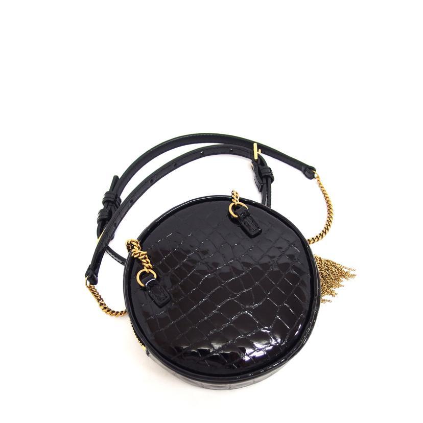 SAINT LAURENT サンローラン/ヴィニル チェーン ショルダーバッグ/ブラック/719768/062*/ブランドバック/SAランク/84【中古】 SAINT LAURENT サンローラン/ヴィニル チェーン ショルダーバッグ