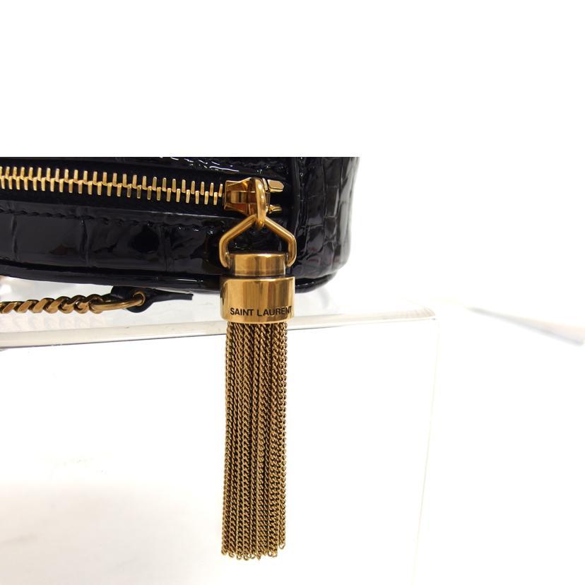 SAINT LAURENT サンローラン/ヴィニル チェーン ショルダーバッグ/ブラック/719768/062*/ブランドバック/SAランク/84【中古】 SAINT LAURENT サンローラン/ヴィニル チェーン ショルダーバッグ