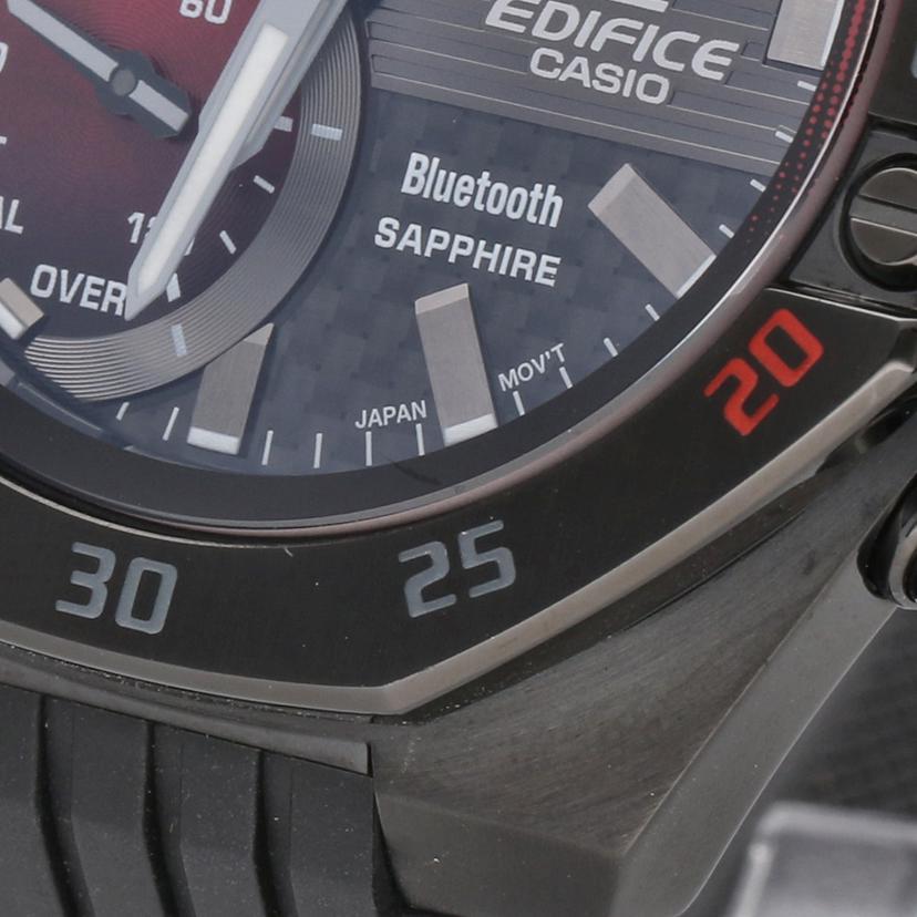 ［美品］カシオ【EDIFICE】TOM'SコラボECB-10TMS-1AJR CASIO カシオ/EDIFICE×TOMSコラボ限定/Bluetooth/ECB-10TMS-1AJR