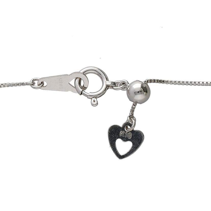 K18WGダイヤネックレス0.50ct/ABランク/77【中古】 : ワンダーレックス