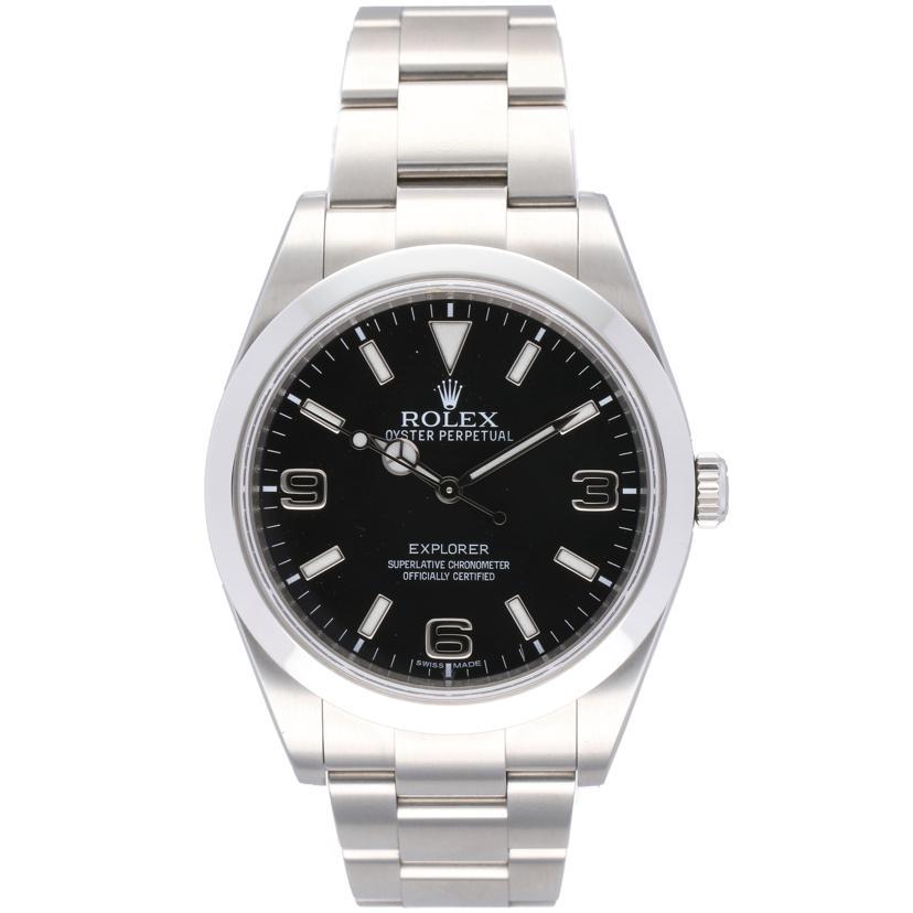 ROLEX ロレックス/エクスプローラー1・ブラックアウト/ランダム番/214270/67W*****/ROLEX/SAランク/63【中古】 ROLEX（ロレックス） ロレックス/エクスプローラー1・ブラックアウト
