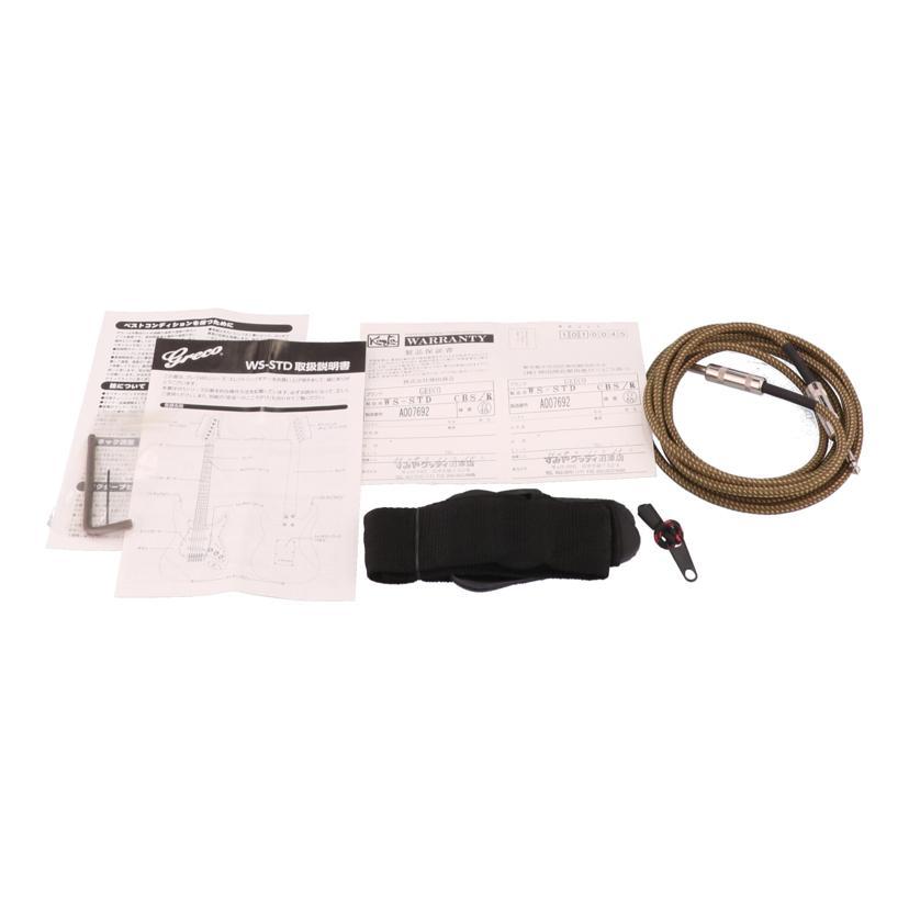 Greco グレコ/エレキギター/WS-STD/A007692/Bランク/88【中古  