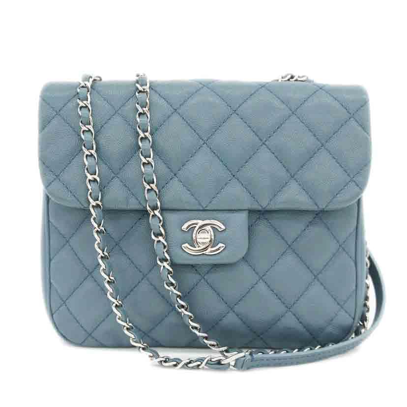 CHANEL シャネル/キャビアスキンマトラッセチェーンショルダー/254*****/シャネル/ABランク/75【中古】 CHANELシャネル/キャビアスキンマトラッセチェーンショルダー/254
