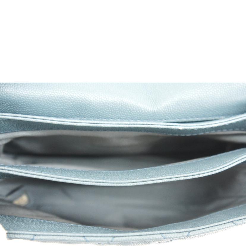 CHANELシャネル/キャビアスキンマトラッセチェーンショルダー/254  