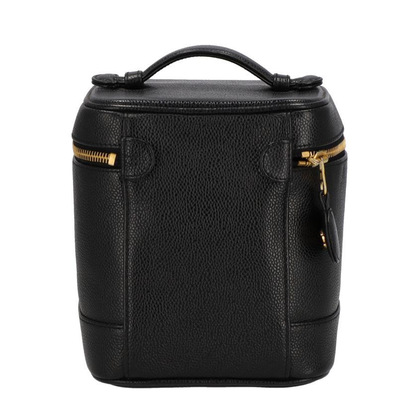 CHANEL シャネル/バニティ キャビアスキン/ブラック/541****/シャネル