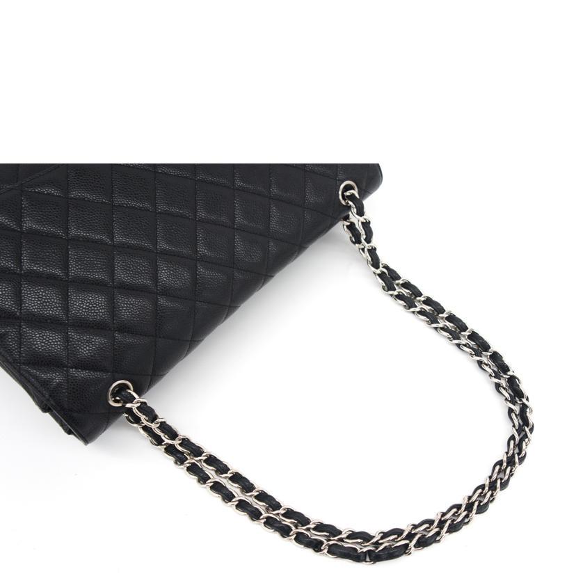 CHANEL シャネル/キャビアスキンデカマトラッセ30/シルバー金具/A28600/141*****/シャネル/Aランク/75【中古】 CHANELシャネル/キャビアスキンデカマトラッセ30/シルバー金具/A28600