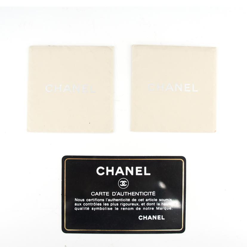 CHANELシャネル/キャビアスキンデカマトラッセ30/シルバー金具/A28600