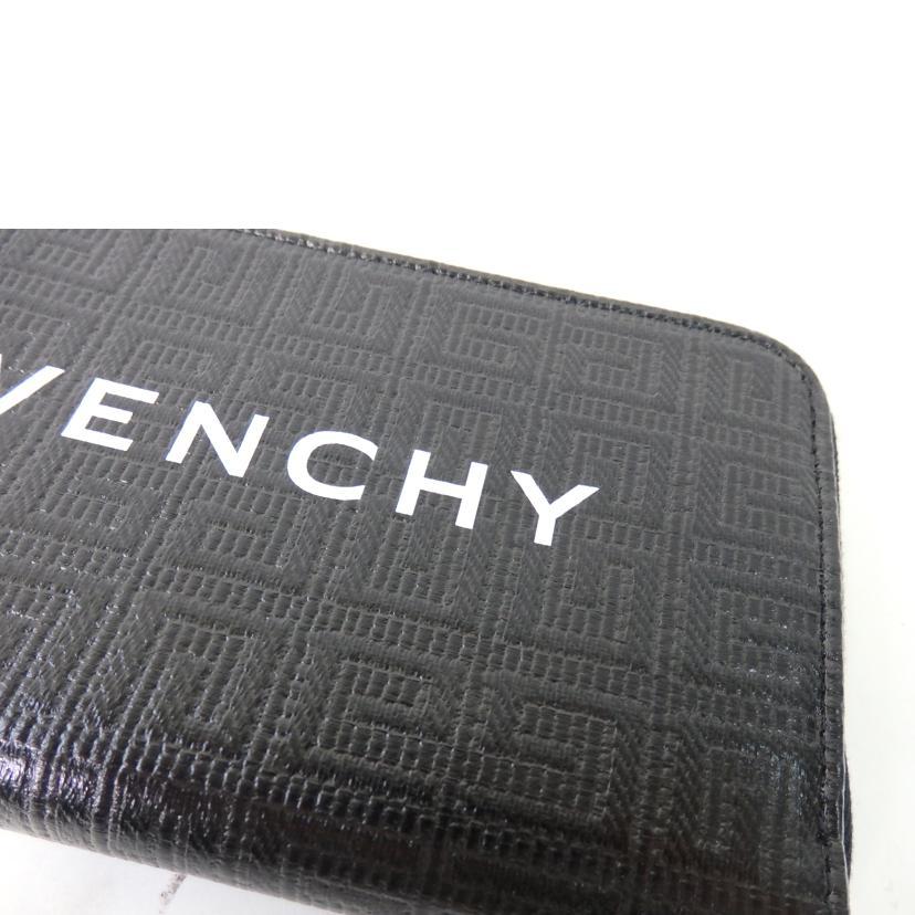 GIVENCHY  ジバンシー/Gカットウォレット 4Gコーティング/キャンバス&amp;レザー ブラック/BB60L7B1GT/ブランドバック/Aランク/84【中古】 GIVENCHY（ジバンシィ） ジバンシー/Gカットウォレット 4Gコーティング