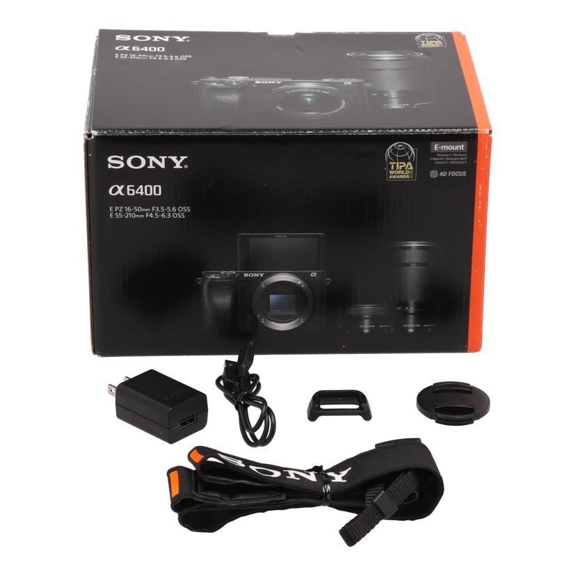 SONY ソニー/ミラーレス一眼/SONY α6400 Wレンズキット/3169580