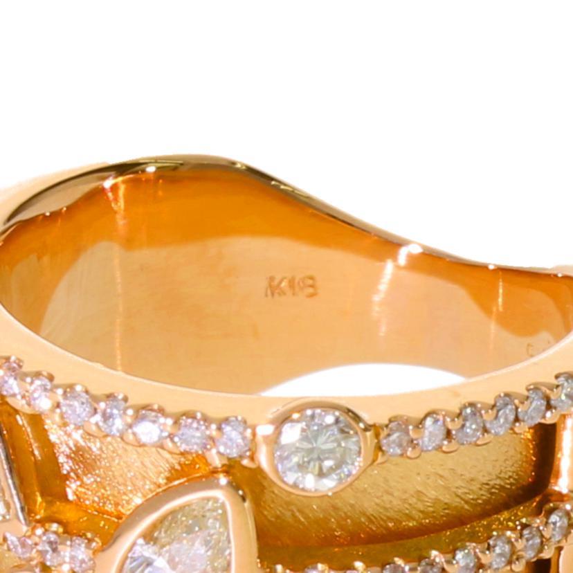 ◎K18ダイヤリング1.15ctソ/#12/リング/Aランク/59【中古】 : ワンダー  