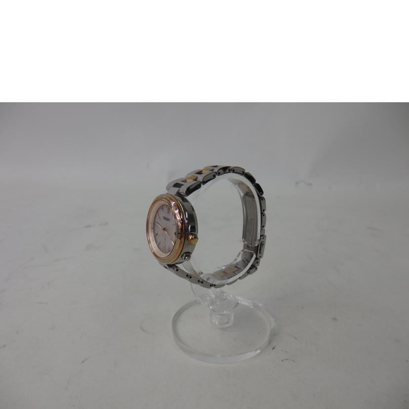 SEIKO セイコー/ルキア・ラッキーパスポート/レディース/電波ソーラー/SSQV014/5N1***/SAランク/84【中古】 SEIKO（セイコー） セイコー/ルキア・ラッキーパスポート/レディース