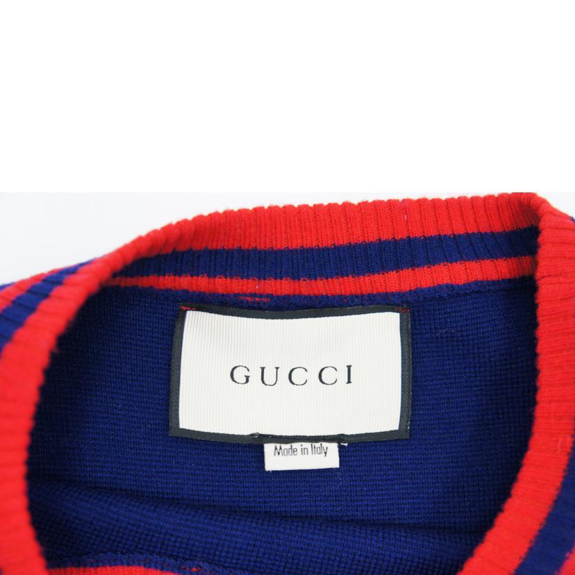 GUCCI グッチ/キャットインターシャウールニット/L/グッチ/Aランク/05  