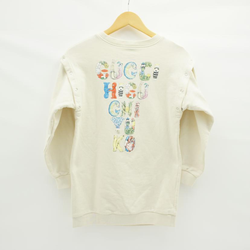 GUCCI グッチ/ヒグチユウコ2wayトレーナー ネコ柄/襟汚れ*/10/グッチ/BCランク/05【中古】 GUCCI（グッチ） グッチ/ヒグチユウコ2wayトレーナー ネコ柄/襟汚レ