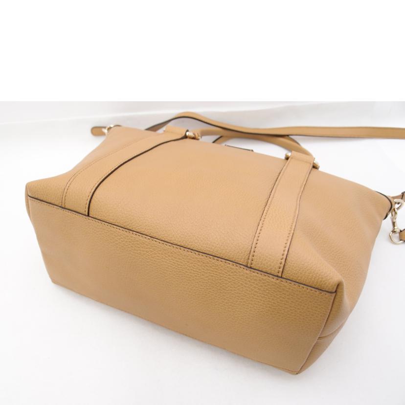 GUCCI（グッチ） グッチ/レザー2wayトート/ベージュ/339548/200