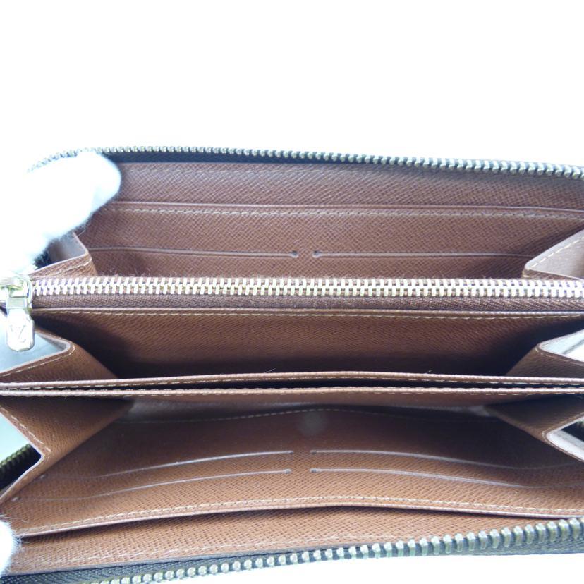 LOUIS VUITTON ルイヴィトン ジッピーウォレット/旧型  カード8枚/モノグラム M60017 CA4098   ブラウン レディース / 240001199196 LOUIS VUITTON - LOUIS VUITTON ルイヴィトン ジッピーウォレット/旧型
