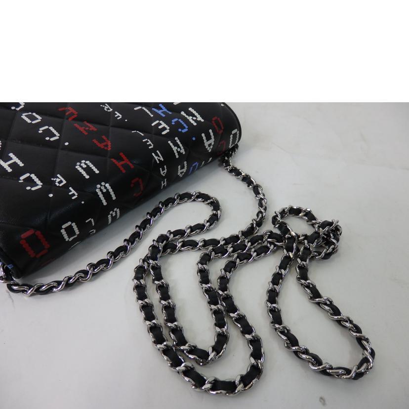 CHANEL シャネル/マトラッセチェーンウォレットショルダーバッグ/タイポグラフィ/ラムスキン/236*****/シャネル/Aランク/84【中古】 CHANEL（シャネル） シャネル/マトラッセチェーンウォレットショルダー