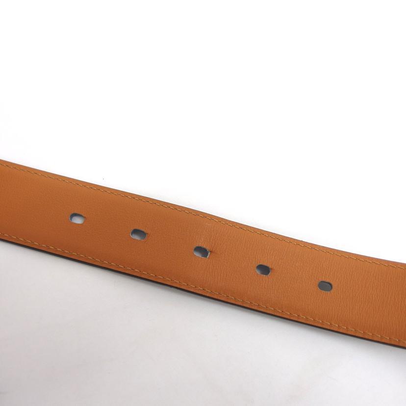 HERMES エルメス/Hバックル/シルバー金具レザーベルト/ブラック/D F********/90/エルメス/Aランク/04【中古】 HERMES（エルメス） エルメス/Hバックル/シルバー金具レザーベルト