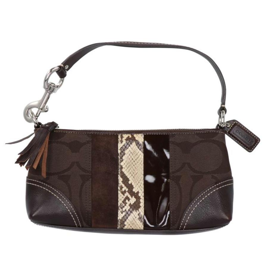 COACH（コーチ） コーチ/シグネチャー異素材切替ハンドバッグ/10259