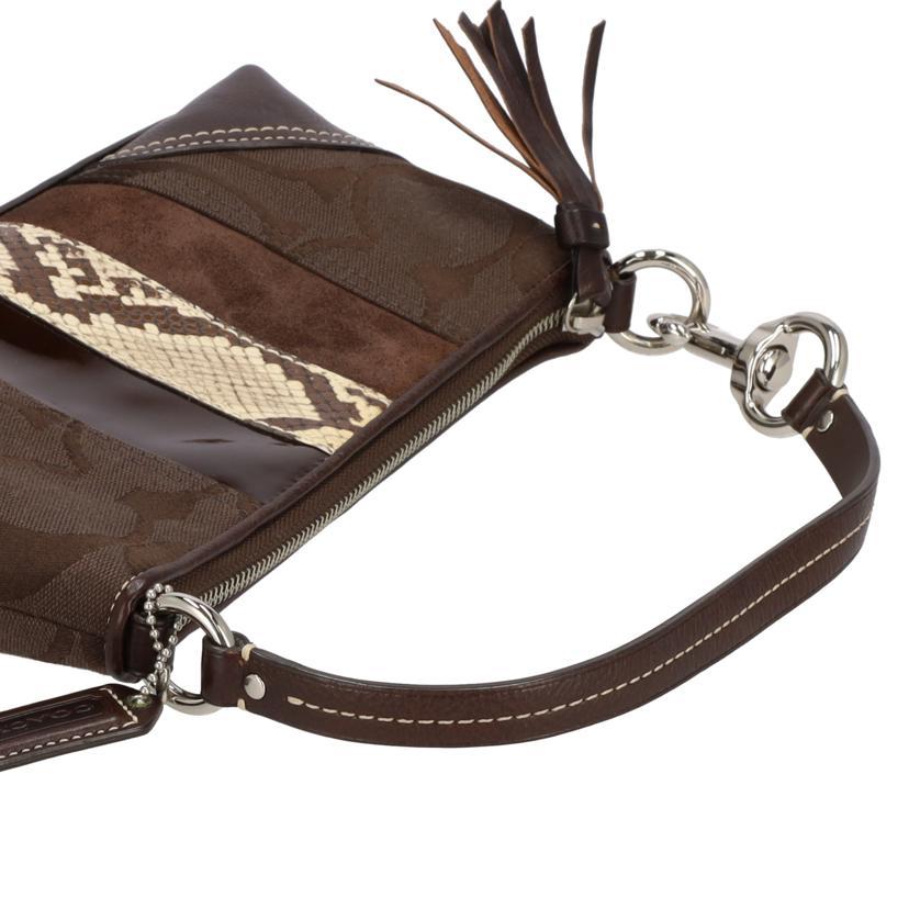 コーチ　ハンドバッグ　シグネチャー COACH（コーチ） コーチ/シグネチャー異素材切替ハンドバッグ/10259