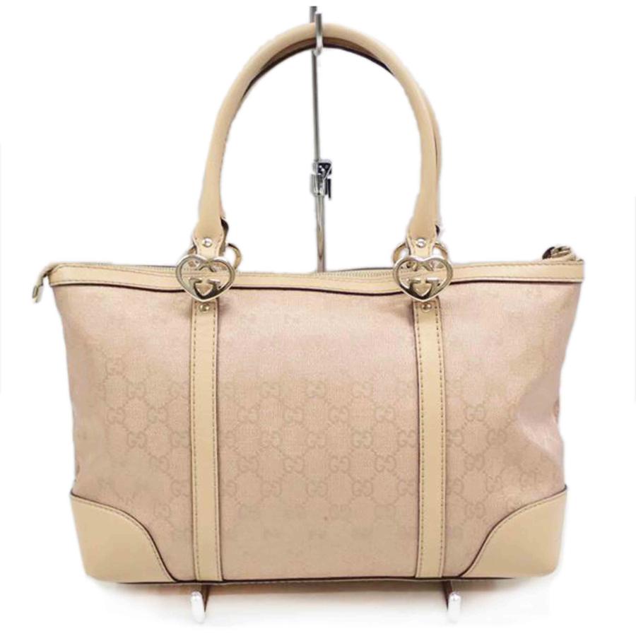 GUCCI GUCCI/GGキャンバスラブリーハートトート/257069/520