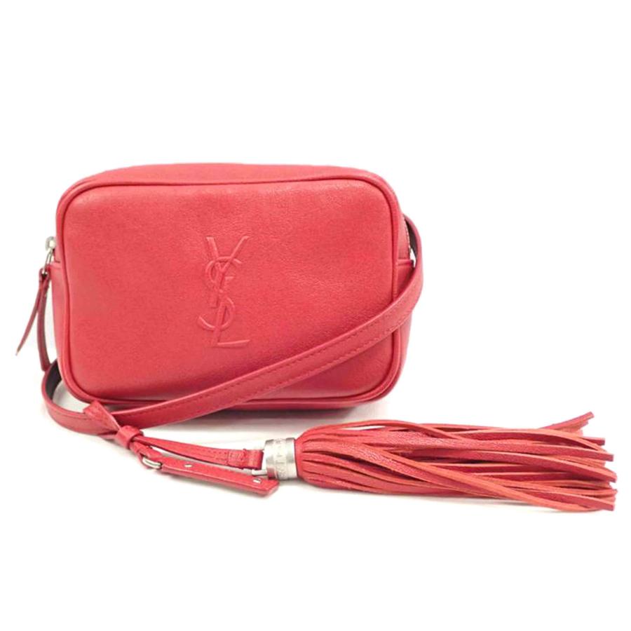 SAINT LAURENT LAURENT/ショルダーポシェット/ABランク/62【中古  