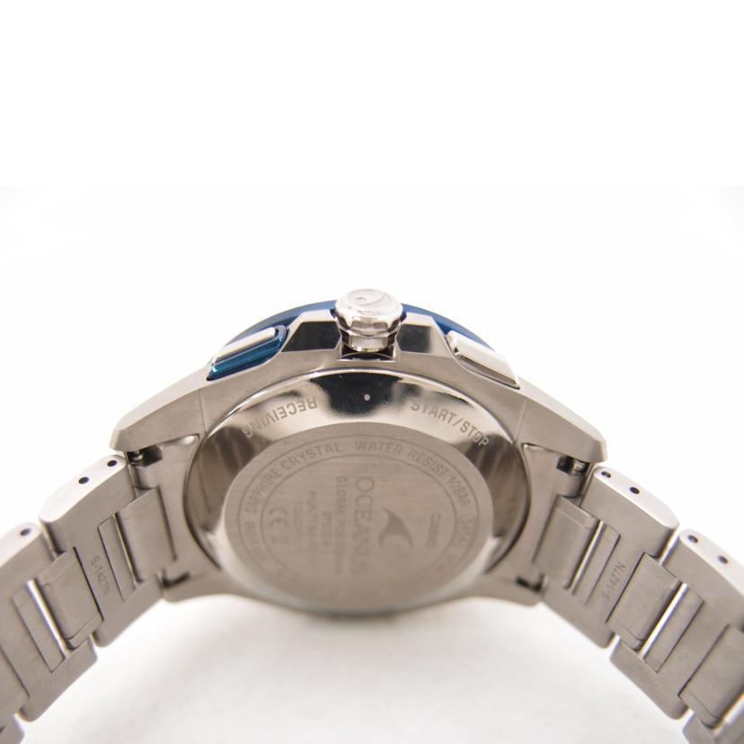 CASIO カシオ/ステンレス 5454/オシアナス/GPSハイブリッド電波ソーラー/OCW-G1200-1AJF/H31*****/メンズ時計/Aランク/69【中古】 CASIO（カシオ） カシオ/ステンレス 5454/オシアナス/GPSハイブリッド