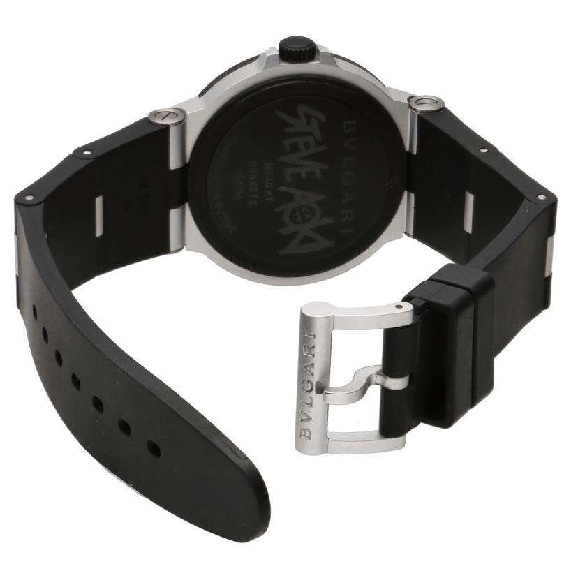 BVLGARI ブルガリ/アルミニウム/スティーヴ・アオキ/メンズ/自動巻/103539/BUA****/SAランク/92【中古】 BVLGARI（ブルガリ） ブルガリ/アルミニウム/スティーヴ・アオキ