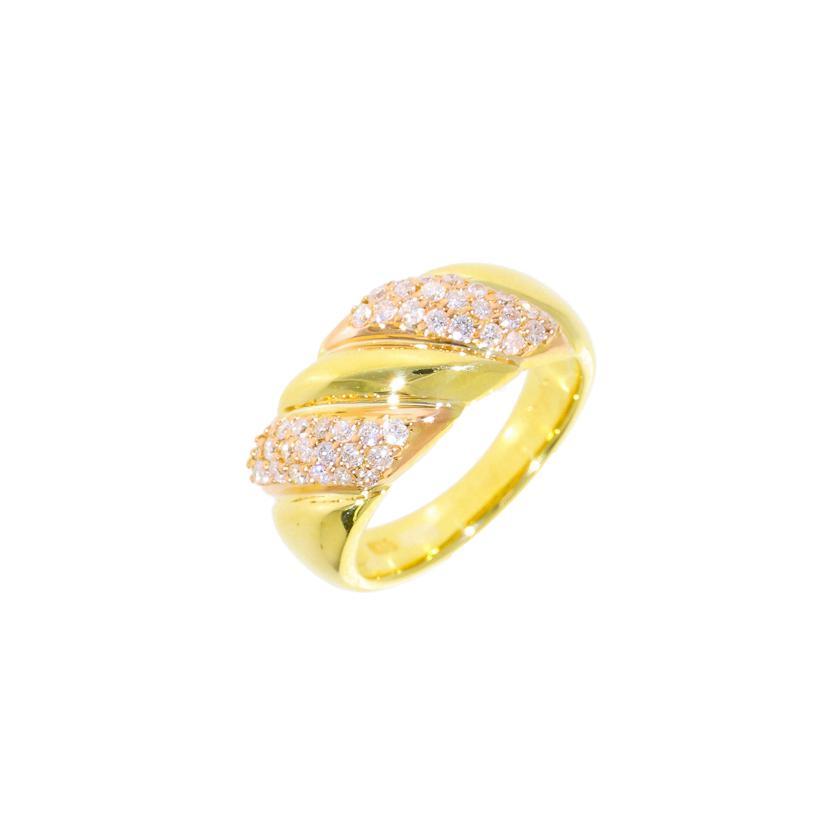 K18ダイヤリング0.44ct/ABランク/92【中古】 : ワンダーレックスヤフー