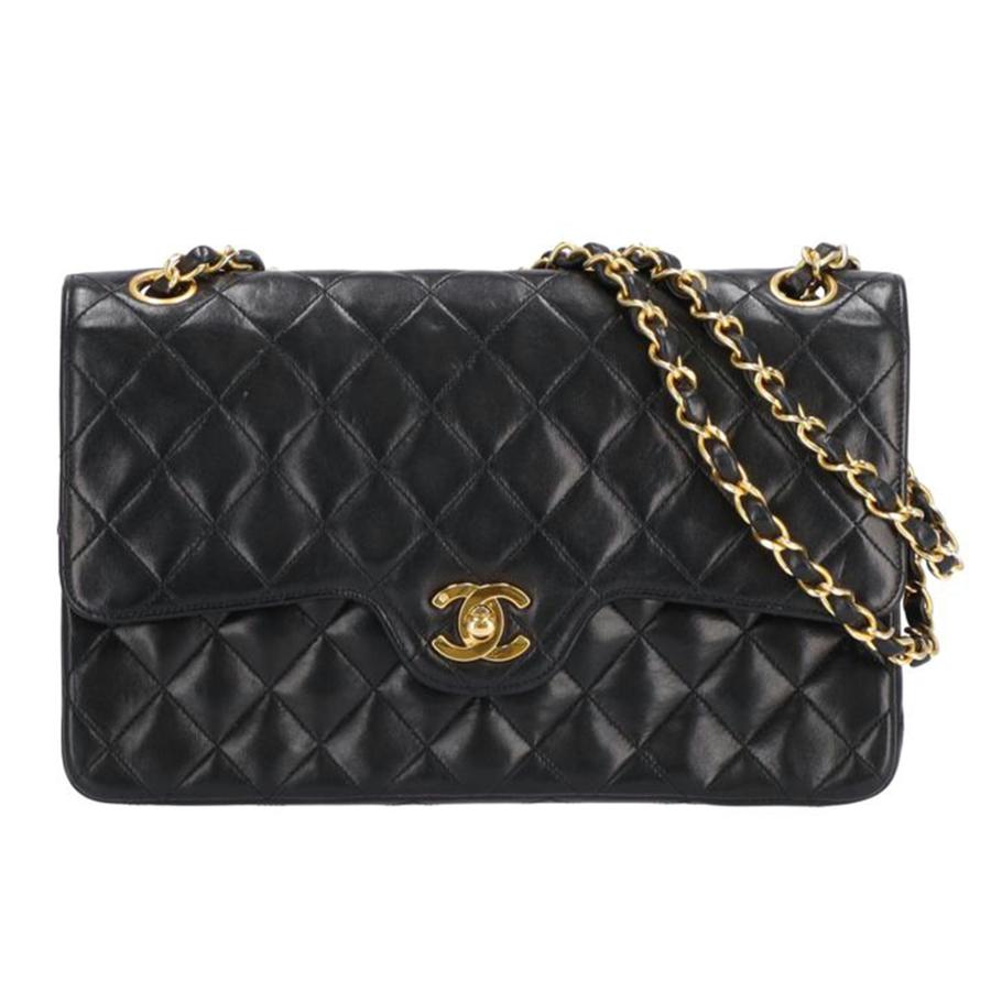 CHANEL シャネル/マトラッセWフラップWチェーンショルダー/160****/AB 