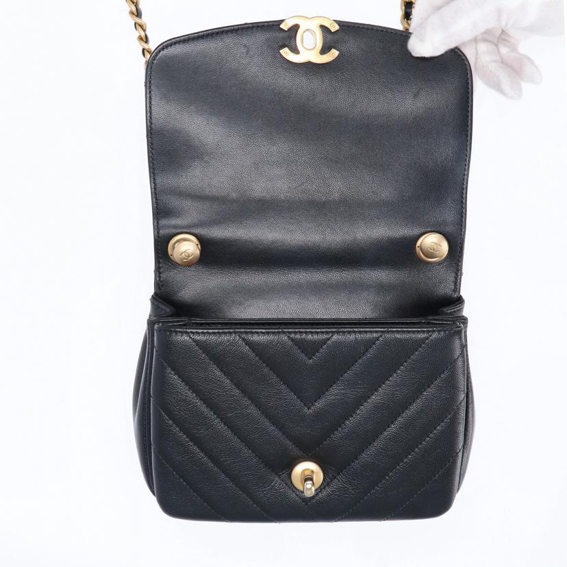 CHANEL シャネル/Vステッチ トップハンドル/キャビア/297*****/Aランク/62【中古】 CHANEL（シャネル） シャネル/Vステッチ トップハンドル/キャビア/297
