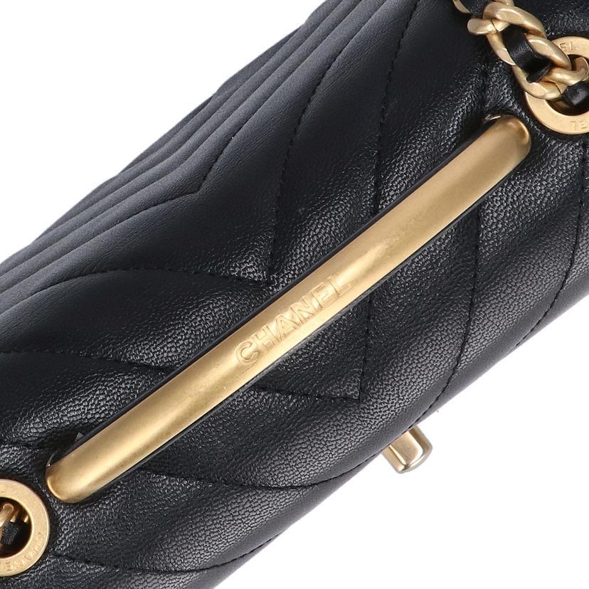 CHANEL シャネル/Vステッチ トップハンドル/キャビア/297*****/Aランク/62【中古】 CHANEL（シャネル） シャネル/Vステッチ トップハンドル/キャビア/297