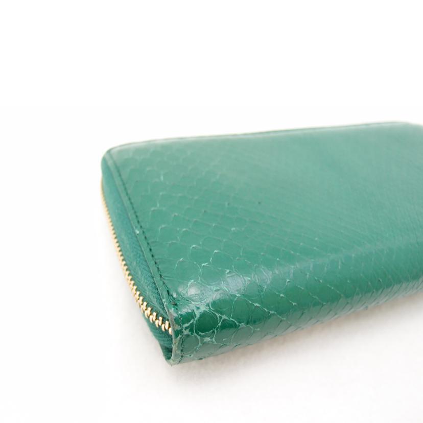 GUCCI GUCCI/パイソンホースビットラウンドファスナー長財布 GUCCI GUCCI/パイソンホースビットラウンドファスナー長財布