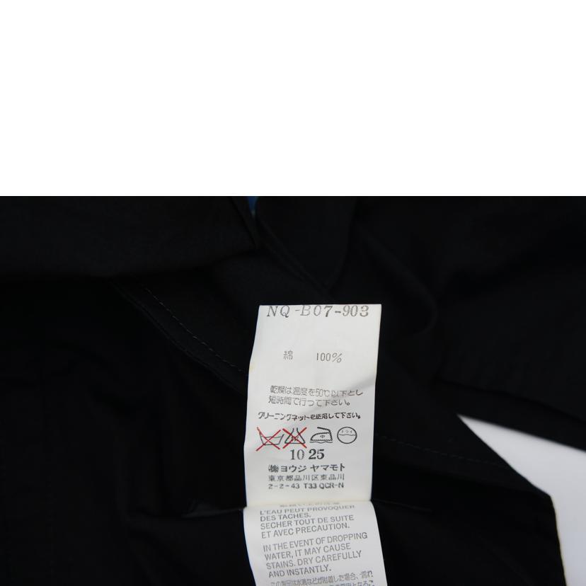 Yohji Yamamoto ヨウジヤマモト/半袖 シャツ/Bランク/19【中古】 Yohji Yamamoto（ヨウジヤマモト） ヨウジヤマモト/半袖 シャツ/B